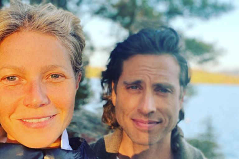 Qué opina el marido de Gwyneth Paltrow sobre la “amistosa” relación entre su esposa y Brad Pitt