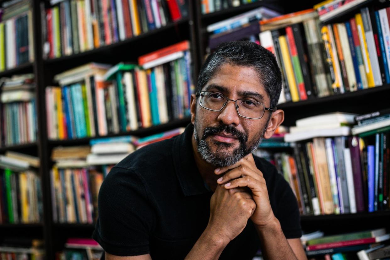 <span>Three states in Brazil banned Jeferson Tenório’s book, O Avesso da Pele, published in the UK as The Dark Side of Skin.</span><span>Photograph: Courtesy Carlos Macedo</span>
