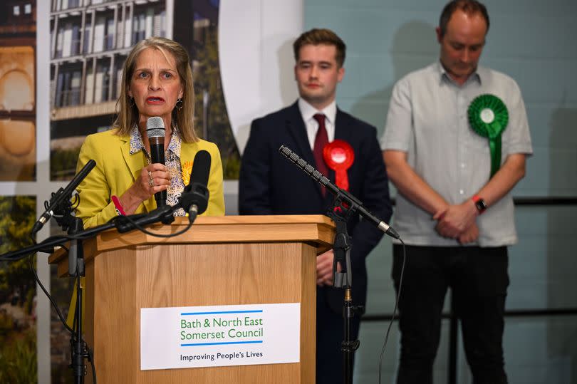 Wera Hobhouse held onto her seat in Bath - one of seven seats won by the Lim Dems across Somerset