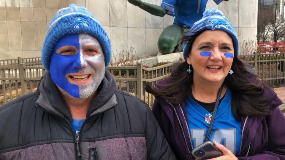 Edward and Aundrea Birch have been Detroit Lions fans for many years. Aundrea says this Lions team is different than previous underachieving teams.