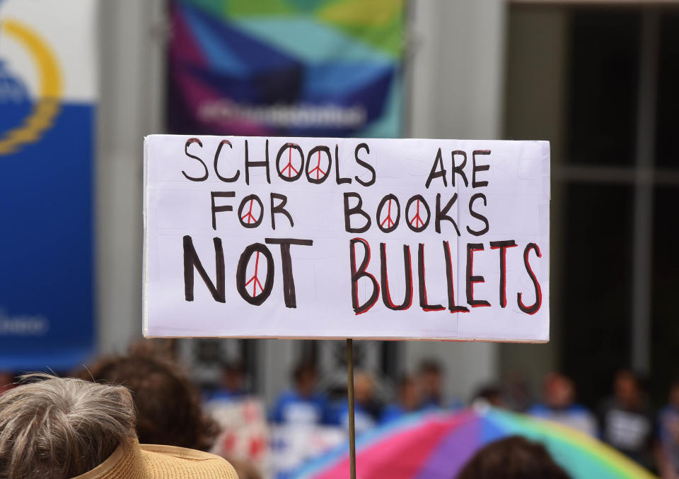 'March For Our Lives' protest in Florida (Paul Hennessy / Anadolu Agency via Getty Images)