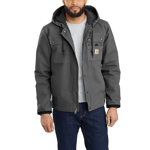 Duck Sherpa Lined Utility Jacket