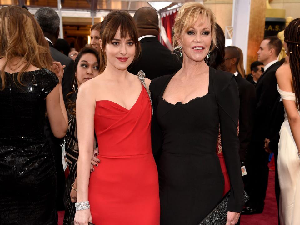 Melanie Griffith Dakota Johnson