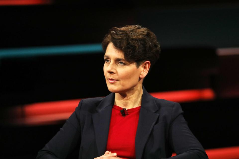 Anna Lehmann warnte vor einem überhöhten Selbstbewusstsein der CDU. (Bild: ZDF / Cornelia Lehmann)