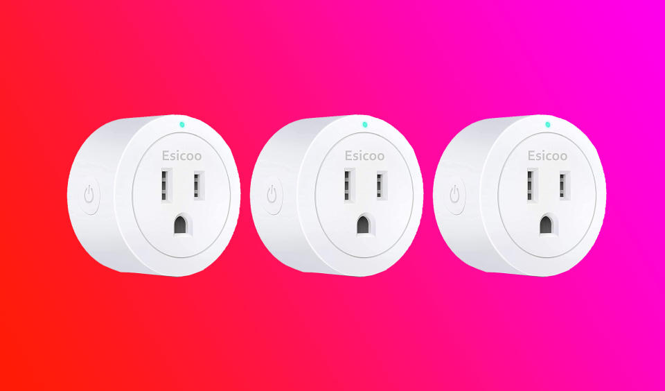 Amazon best-sellers list: Esicoo Wi-Fi Smart Plugs with Alexa and Google