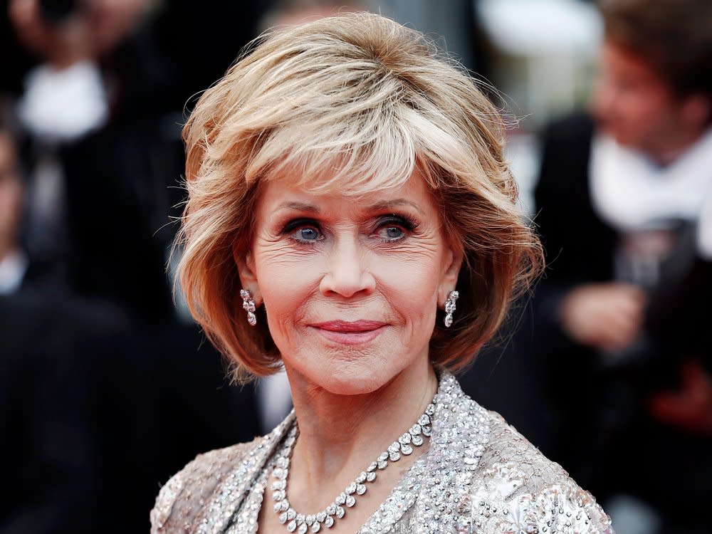 Jane Fonda bleibt trotz ihrer Krebsdiagnose positiv. (Bild: Andrea Raffin/Shutterstock.com)