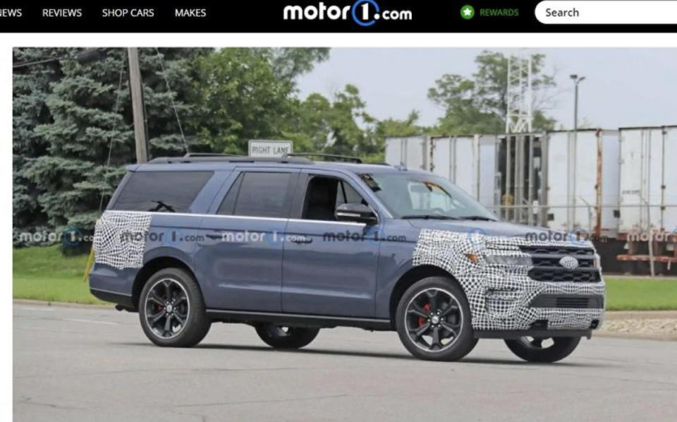 Ford Expedition ST 測試車現身，將帶來更好的性能輸出。〈擷取自外媒《Motor 1》。〉