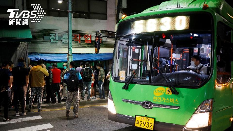 首爾公車示意圖（圖／路透社）