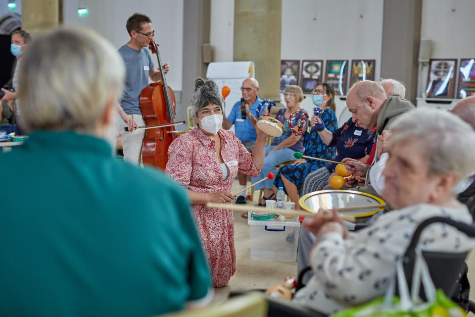 Manchester Camerata's Music in Mind cafe in The Monastery, Gorton (Manchester Camerata)