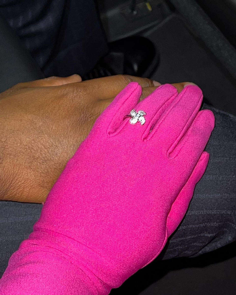 Lizzo shares a photo of her holding what appears to be boyfriend Myke Wright's hand after the debut of her Amazon Prime Video reality series, 