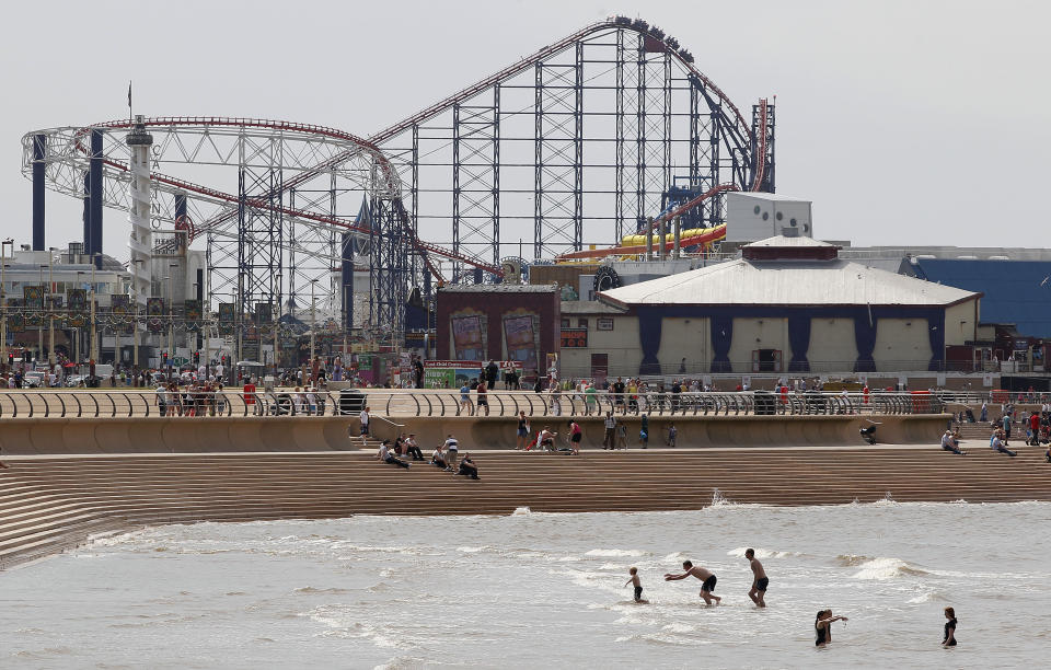 The Big One in Blackpool remains the UK's biggest rollercoaster. (Getty)