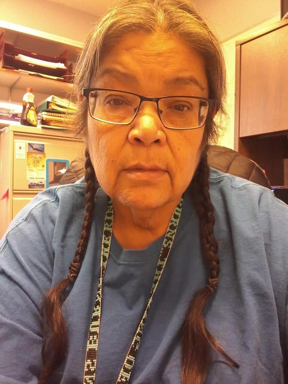 Lydia “Gloria” Burns, 61, died on James Smith Cree Nation acting a first responder during the spate of stabbing attacks that took place in northern Saskatchewan on 4 September 2022 (RCMP)