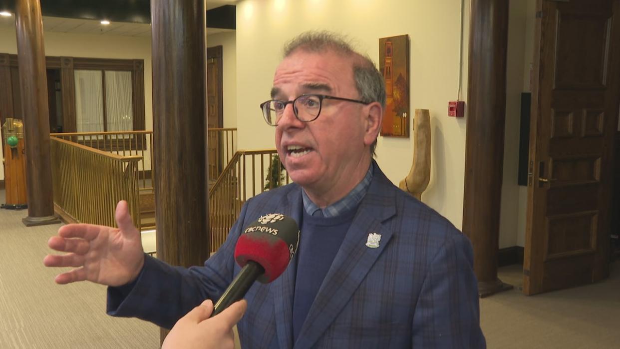 'Tonight was checking off a couple boxes so we can move on,' Charlottetown Mayor Philip Brown said of council voting to close an investigation into financial concerns raised in a forensic audit by BDO last year. (Tony Davis/CBC - image credit)