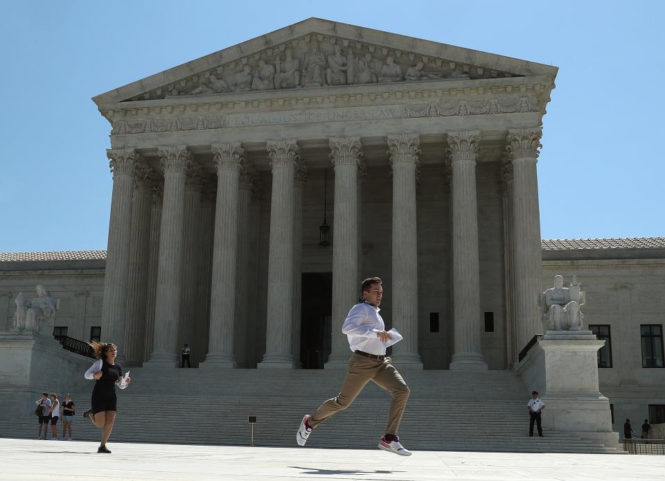 The Supreme Court's 2019 term opens Monday, featuring major cases on gay rights, immigration, guns, abortion -- and, possibly, President Trump.