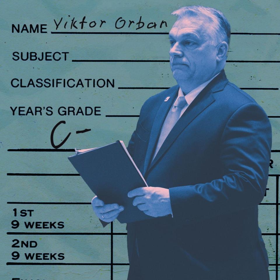 <div class="inline-image__caption"><p>Prime Minister Viktor Orban of Hungary.</p></div> <div class="inline-image__credit">Photo Illustration by Luis G. Rendon/The Daily Beast/Getty</div>