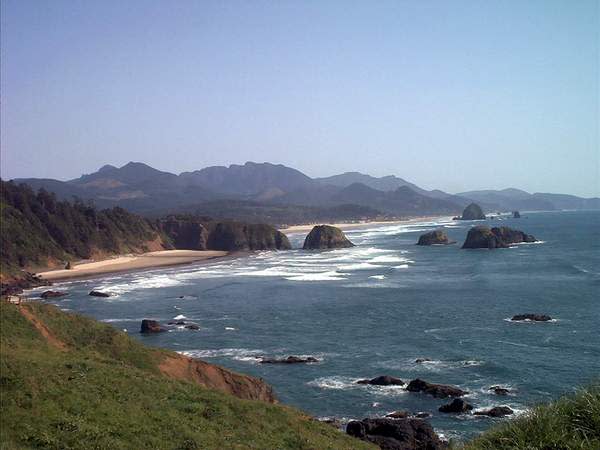 Oregon's idyllic coastline, a region that might be shaken by powerful earthquakes more frequently than once thought.