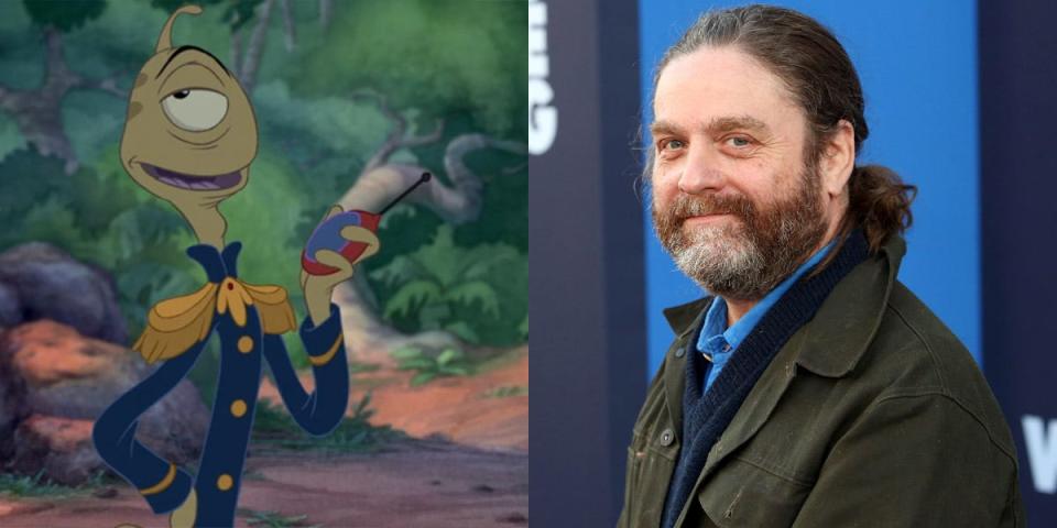 Zach Galifianakis will play Agent Peakley in "Lilo & Stitch."