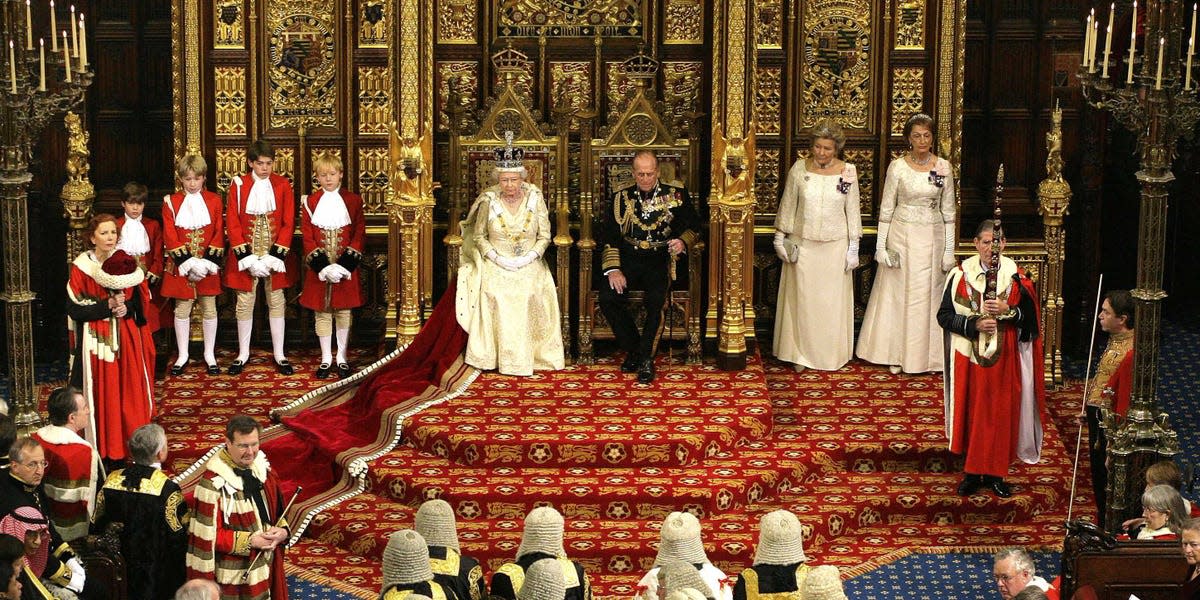 queen elizabeth ii prince philip house of lords queen&#39;s speech