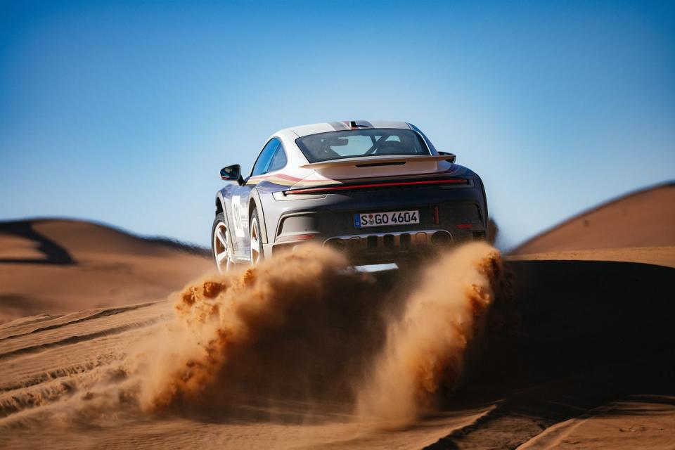 View Photos of the 2023 Porsche 911 Dakar