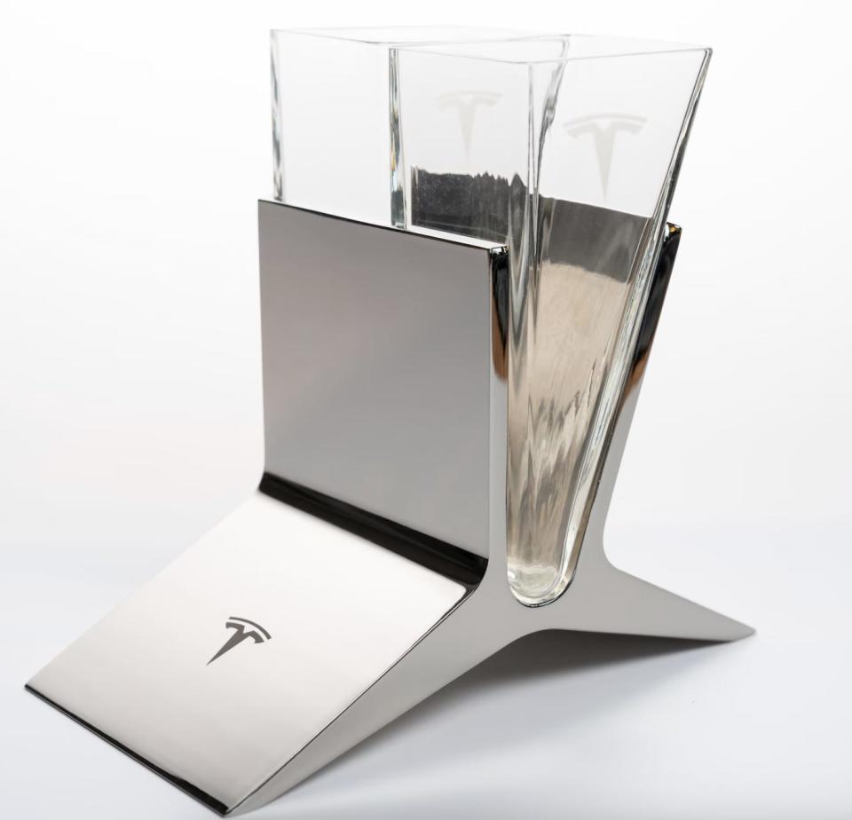 Tesla is selling "Sipping Glasses"