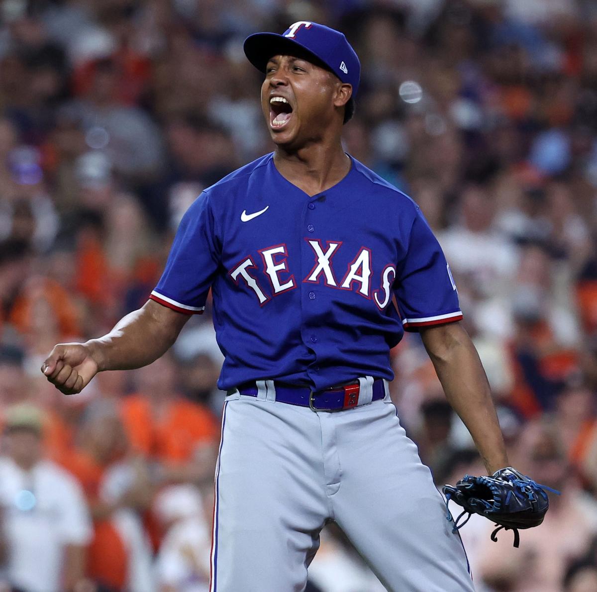 Rangers thump Astros to force Game 7 against defending World Series champs