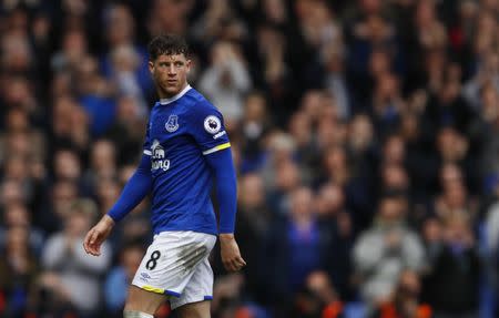 Britain Soccer Football - Everton v Burnley - Premier League - Goodison Park - 15/4/17 Everton's Ross Barkley walks off to be substituted Action Images via Reuters / Jason Cairnduff Livepic