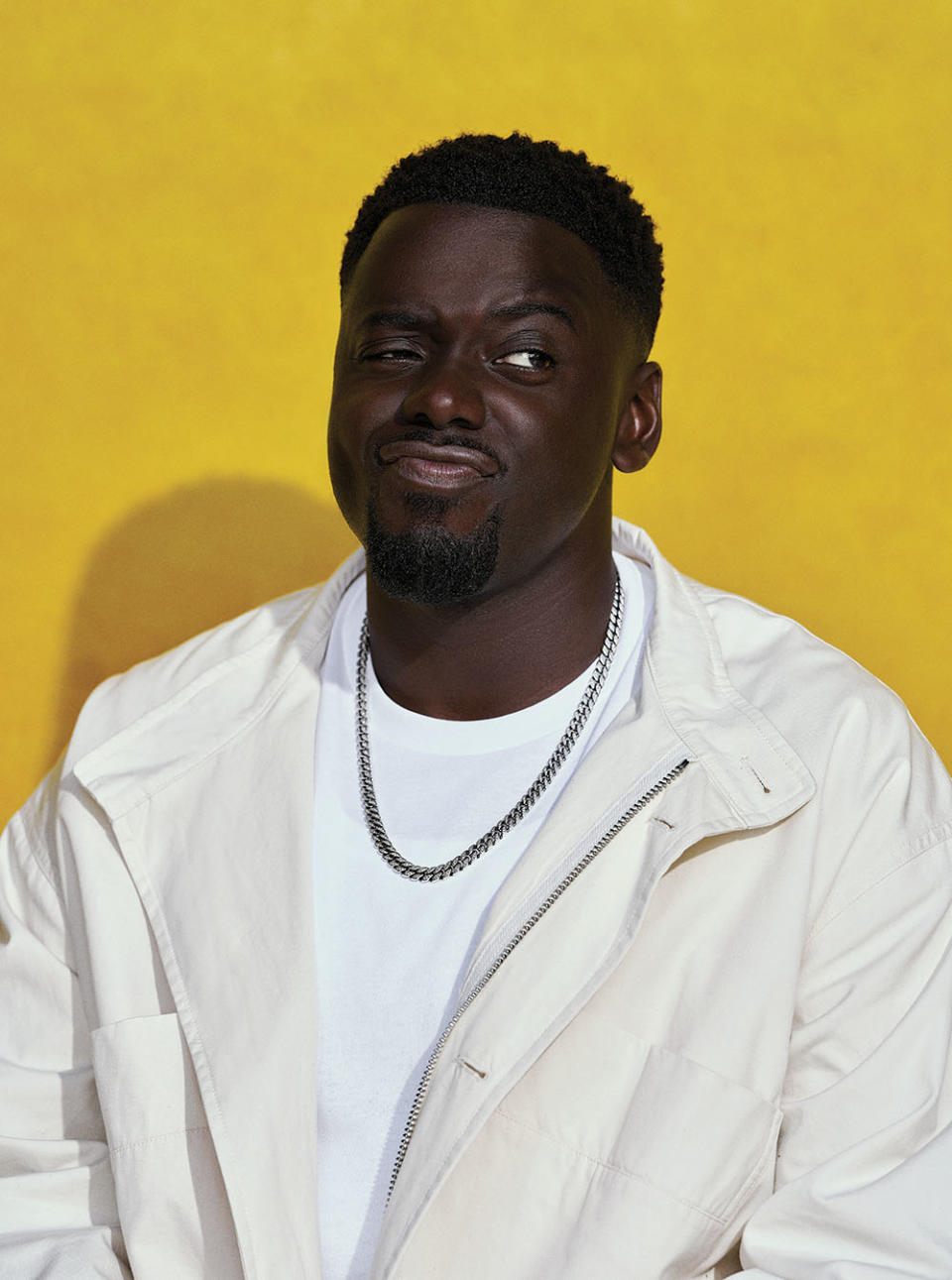 “I don’t like to give too much away,” Kaluuya says on how he feels he’s perceived. - Credit: Photographed by Obidi Nzeribe
