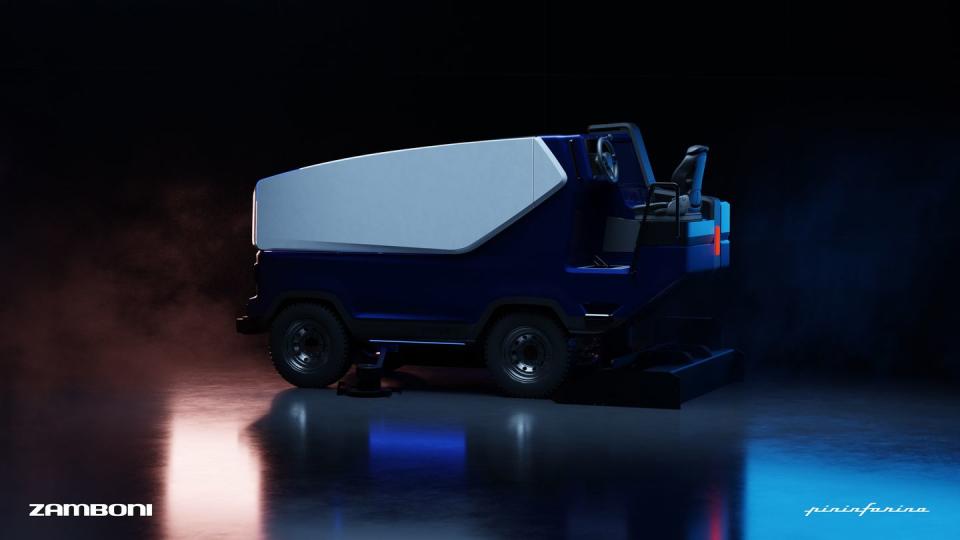 zamboni zx5 by pininfarina rear view