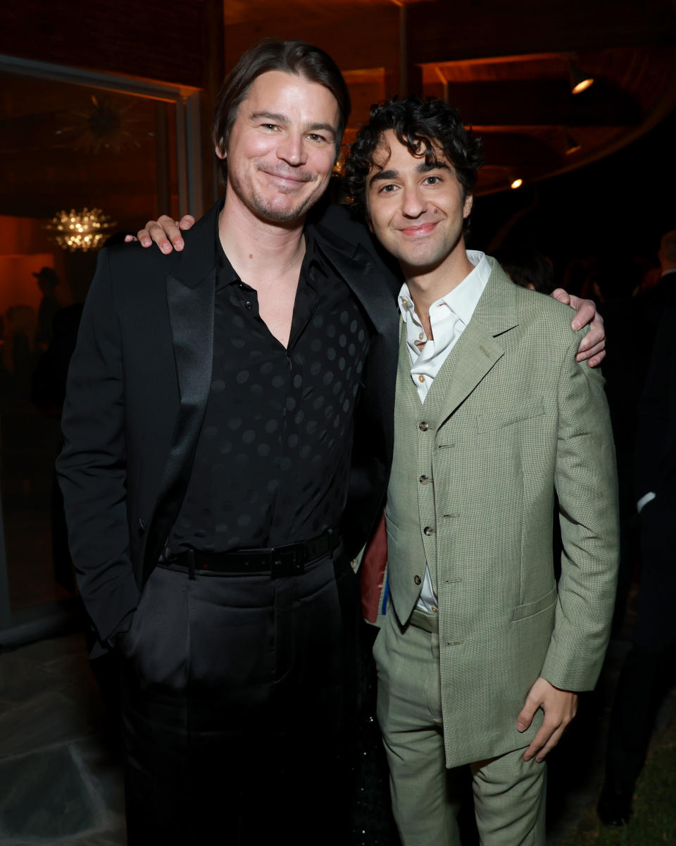 Josh Hartnett and Alex Wolff