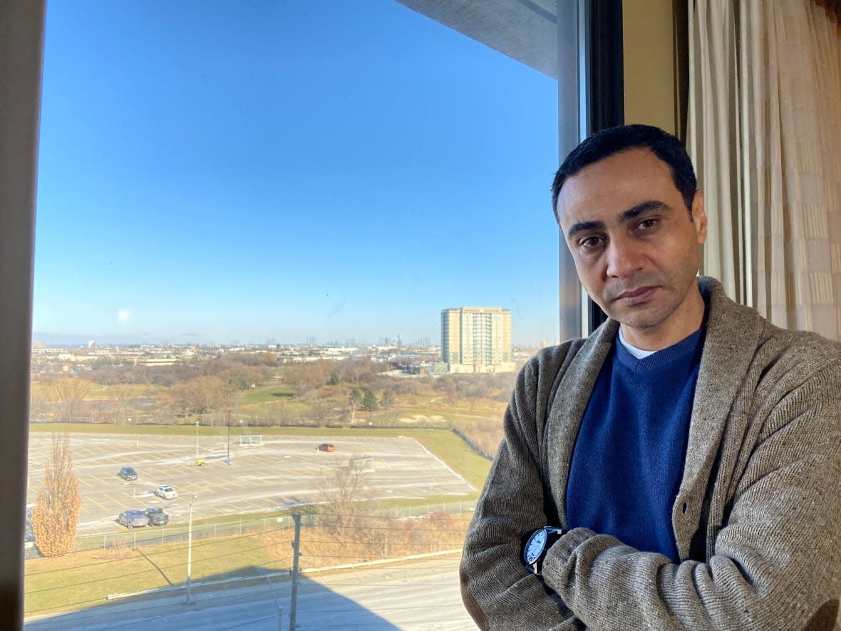 Joseph Attar (previously Mohammed el-Attar), a dual Canadian and Egyptian citizen, arrived back in Canada on Friday. (Karen Pauls/CBC - image credit)