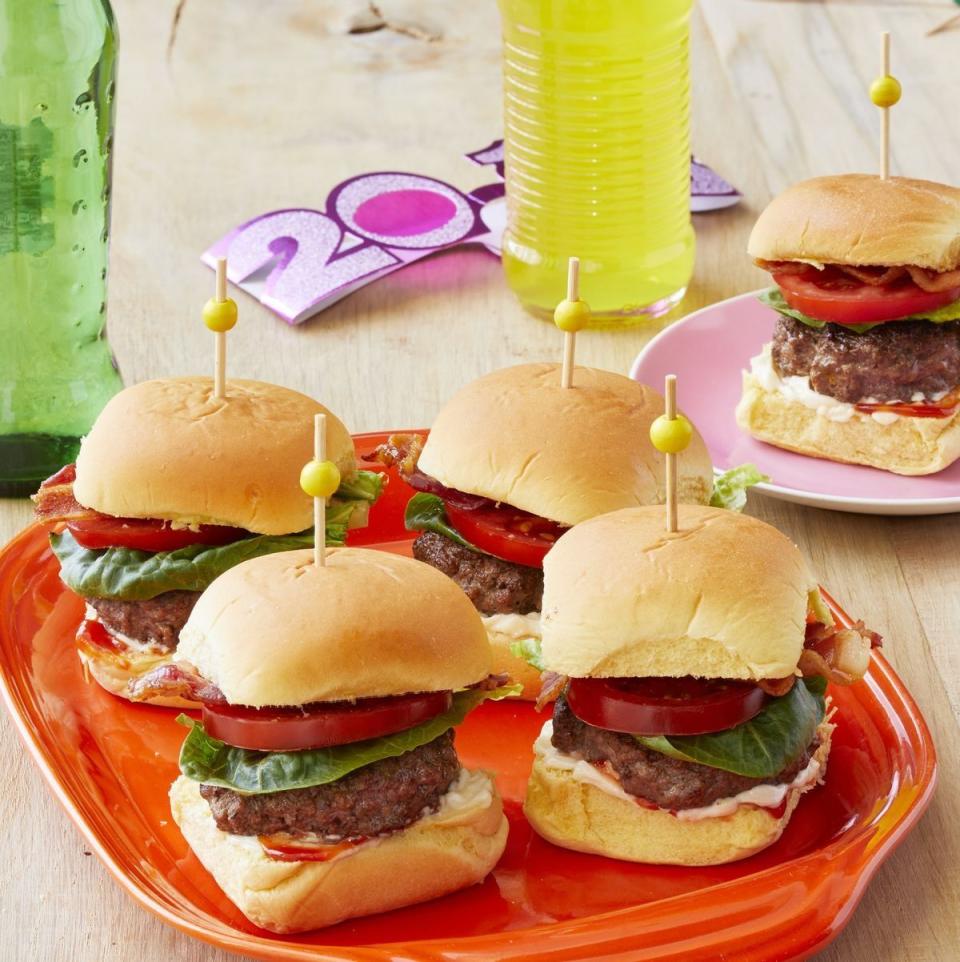 fathers day appetizers blt sliders