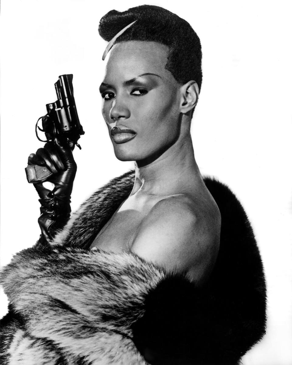 Grace Jones as May Day in “A View To A Kill.”