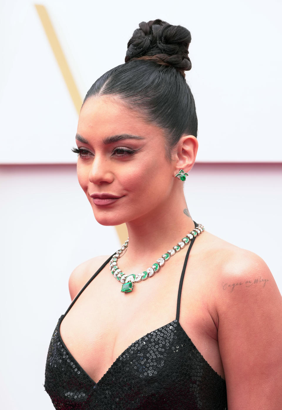 celebrity updos vanessa hudgens