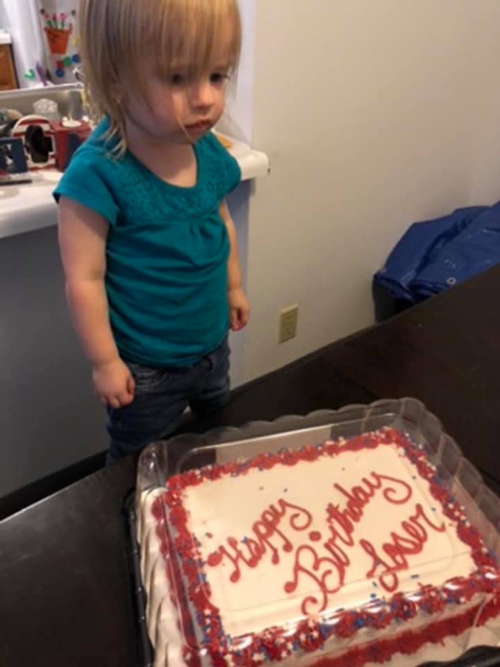 After a miscommunication, Melin Jones ended up with a birthday cake for her daughter that said 