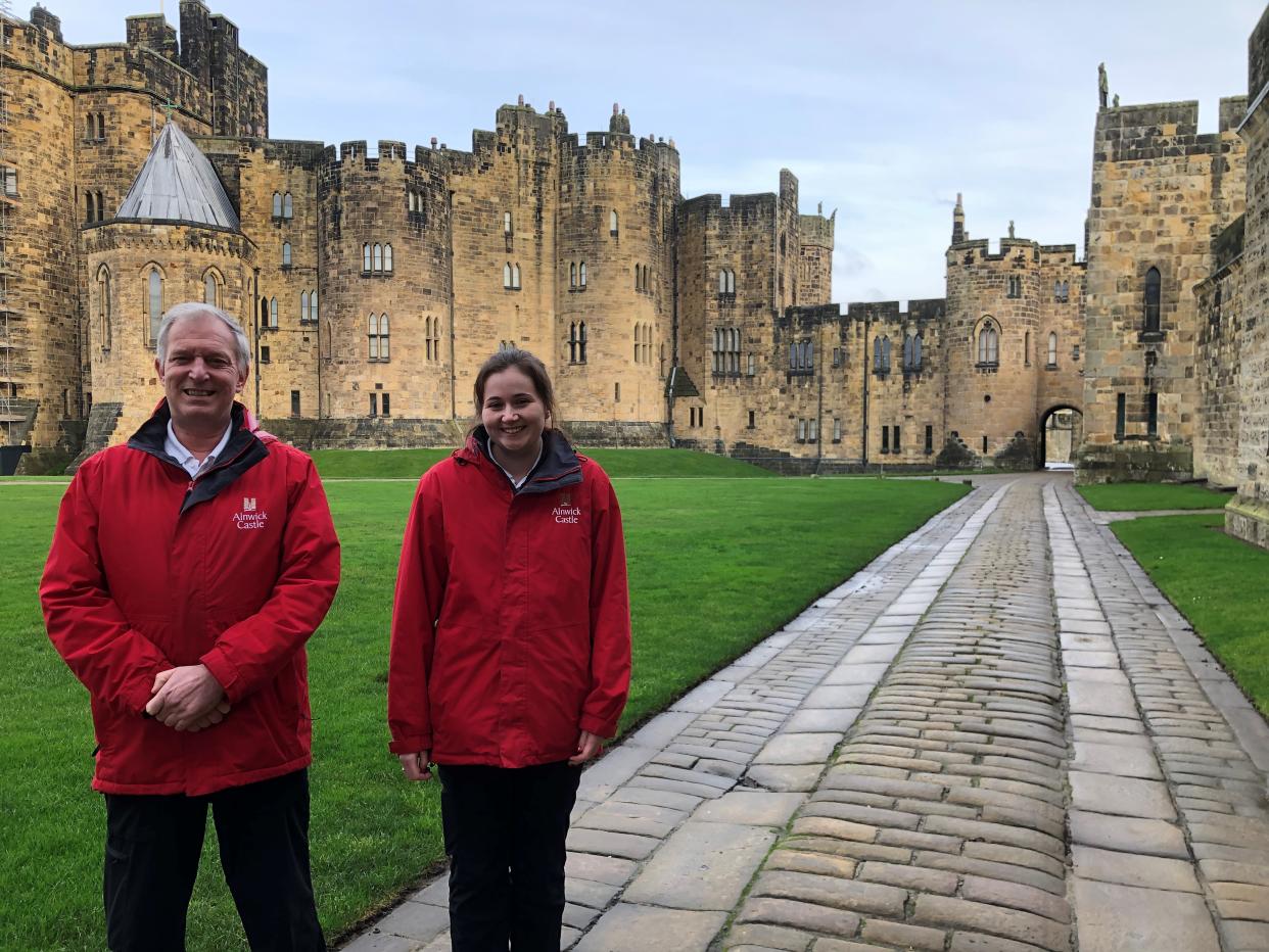 Alnwick Castle in Northumberland is looking to hire trainee wizards among other roles