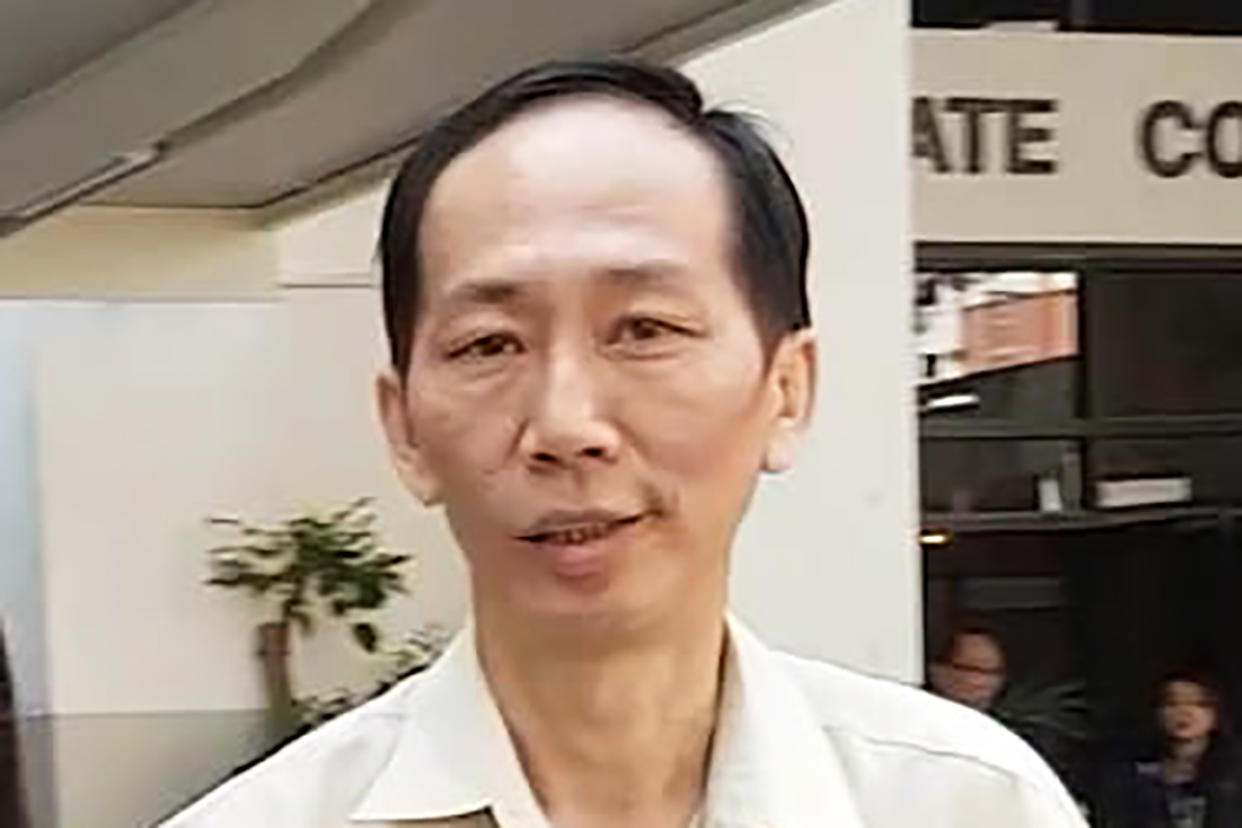 Chin Peng Sum, 51, seen outside the State Courts. (FILE PHOTO: Wan Ting Koh/Yahoo News Singapore)