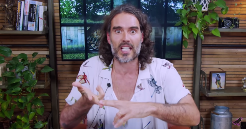 Russell Brand in a YouTube video 