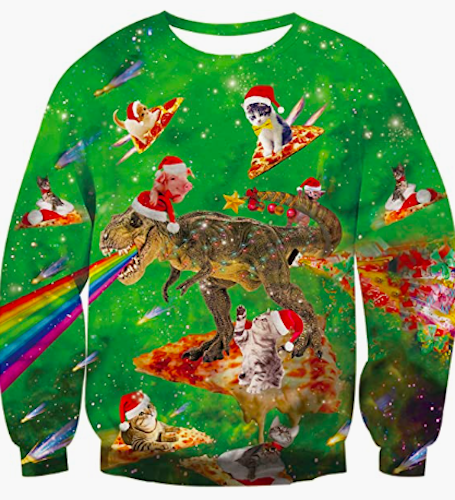 RAISEVERN Unisex Ugly Christmas Sweatshirt, where to buy ugly christmas sweaters