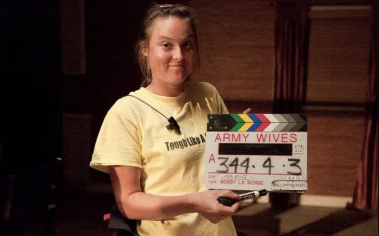 Camera assistant Sarah Jones, who died while shooting Midnight Rider in 2014 - safetyforsarah.com