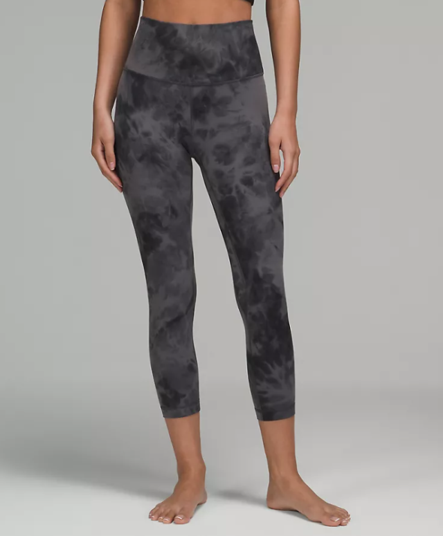 Lululemon Align High-Rise Crop with Pockets 23 - Espresso - lulu fanatics