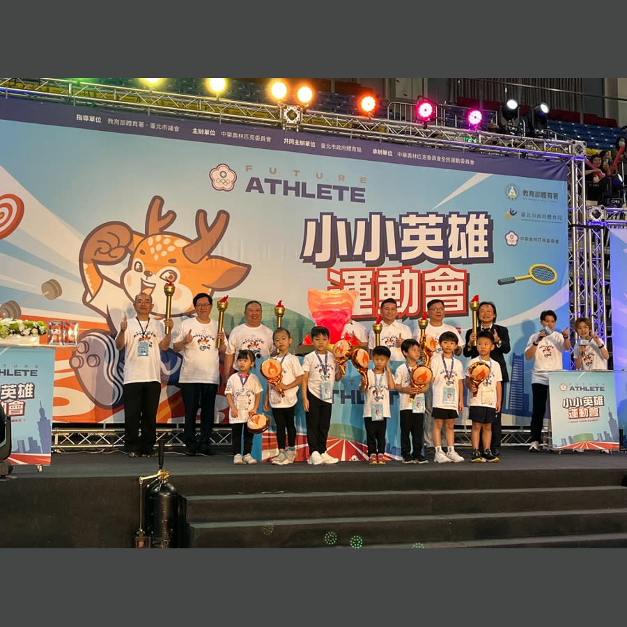 第二屆小小英雄運動會今明兩天在台北和平籃球館舉行。記者劉肇育／攝影