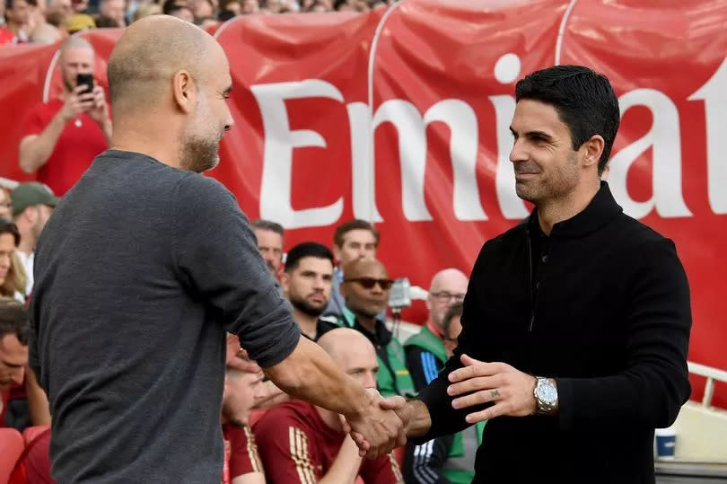 Mikel Arteta is set the benefit from Pep Guardiola's potential Manchester City exit but it is not risk-free for Arsenal