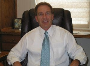 Town Administrator Denis Fraine, who held the Town Administrator position since 1987, pictured in a file photo.