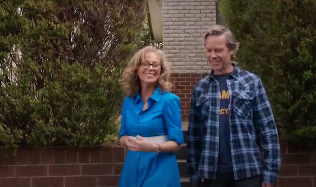 Guy Pearce is one of many famous names returning to bid Neighbours farewell (Photo: Channel 5)