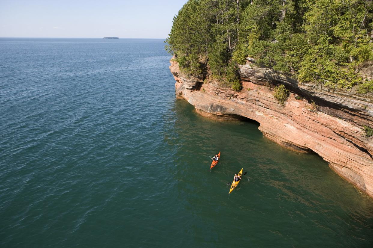 Apostle Islands National Lakeshore in Wisconsin