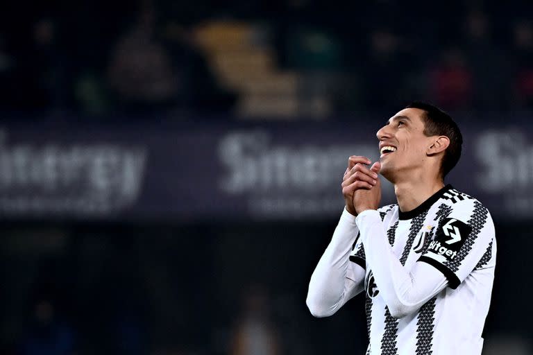 Ángel Di María volvió a sumar minutos con Juventus, después de haber vuelto contra Inter durante el fin de semana