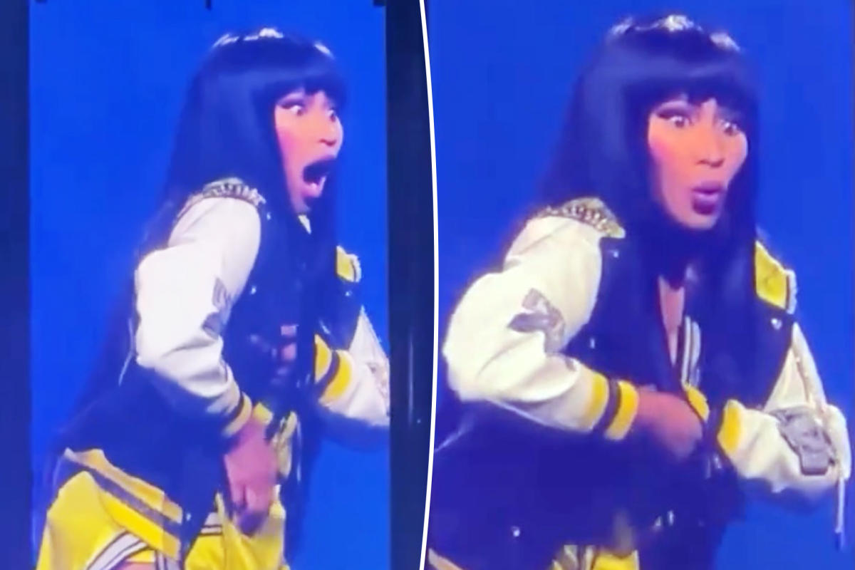 Boob Baring Barb: Nicki Minaj Explains Her Double Nip Slips At