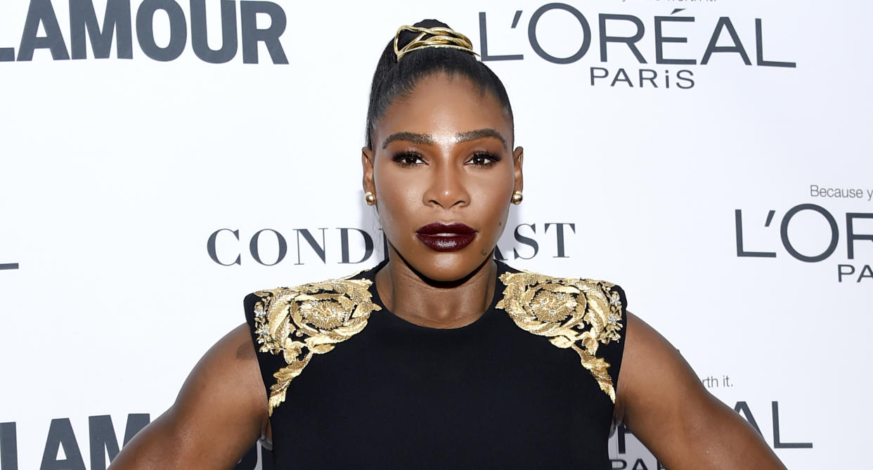 Serena Williams attends the 2017 Glamour Women of the Year Awards in New York. (Photo: Evan Agostini/Invision/AP)