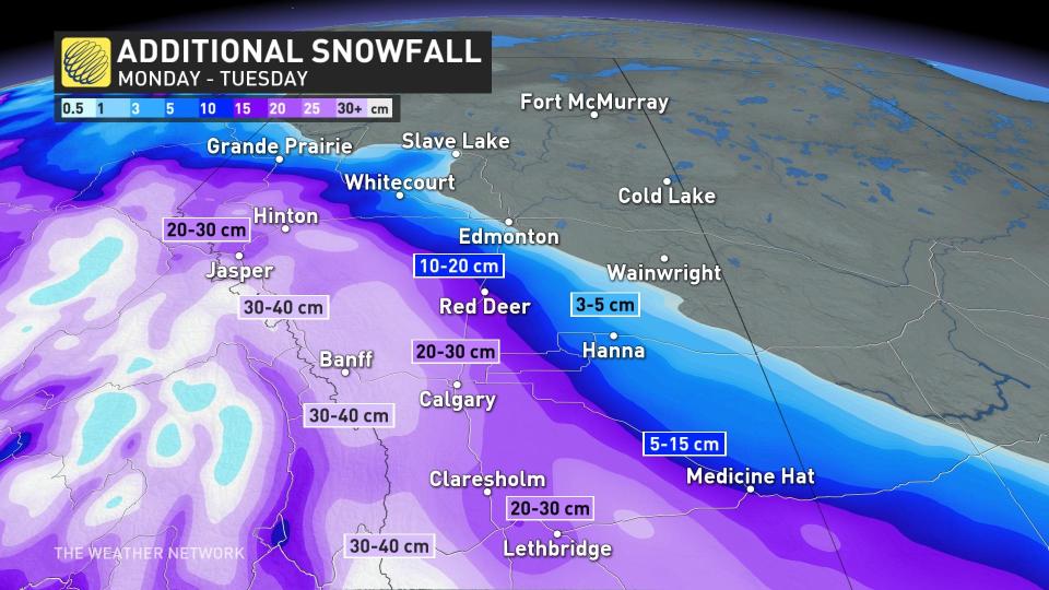 AB snow Feb 19 2023 PM update