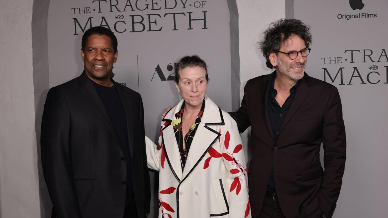 los angeles premiere of a24's quotthe tragedy of macbethquot